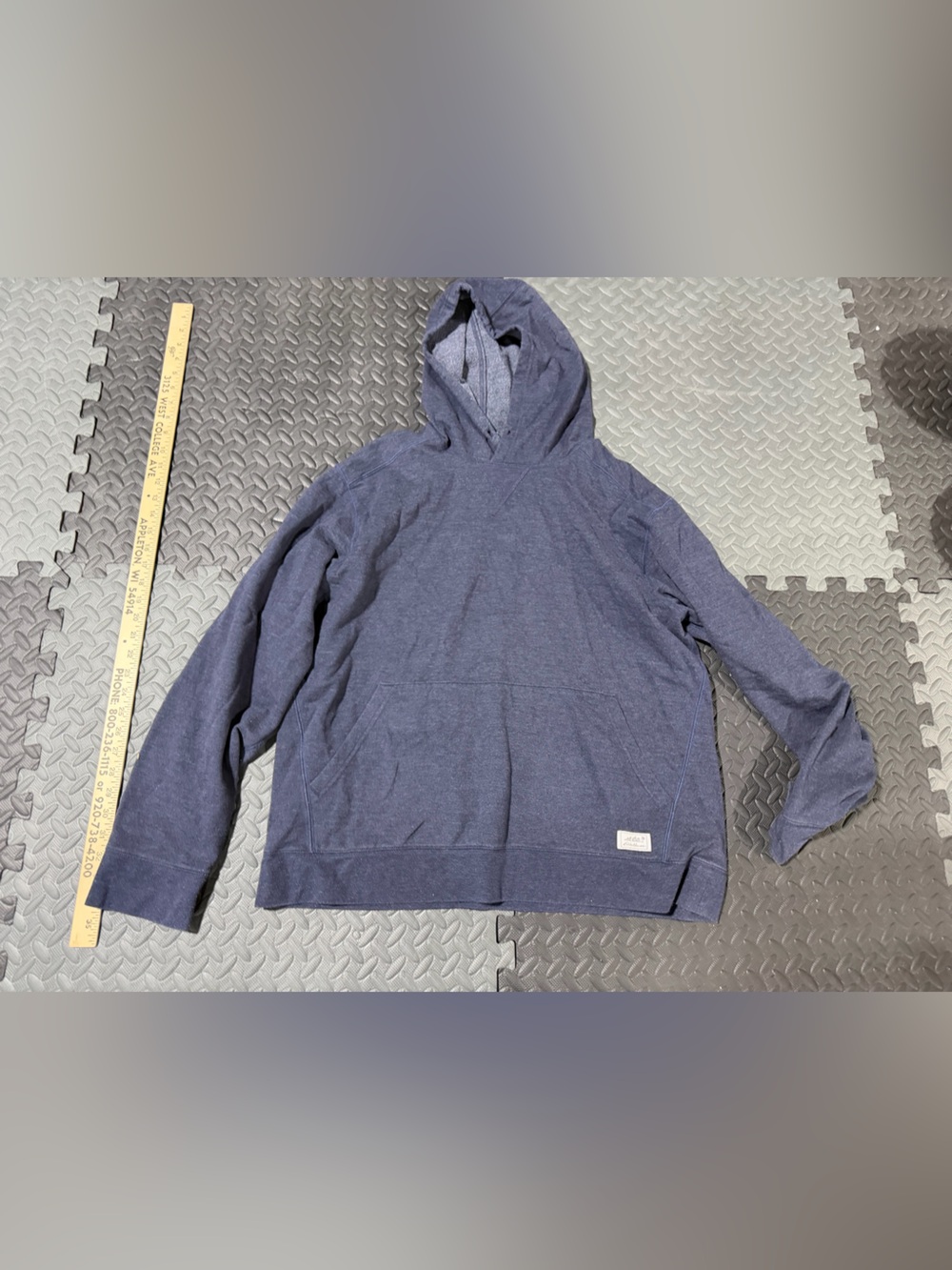 Men's XL Navy Blue Eddie Bauer Hoodie Sweatshirt